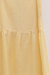 BASERANGE 25 Autumn/Winter Loose Skirt Comfortable French BAS-SSGA-FL-AU25-ANA YELLOW